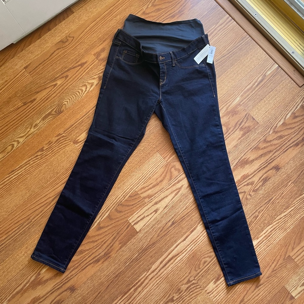 NWT Old Navy Rockstar Maternity Full Panel Jeggings